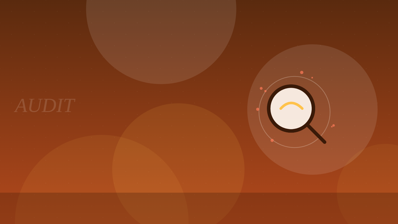A magnifying glass icon representing a close inspection of a product's quality